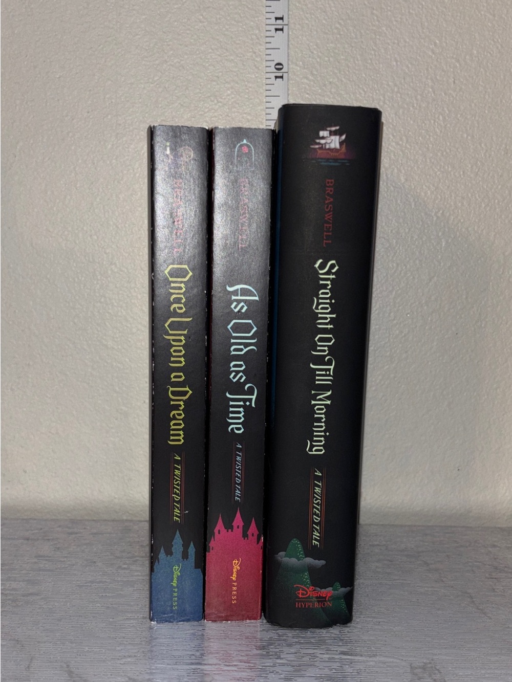 Preowned A Twisted Tale Book Lot: 2 paperbacks and 1 Hardcover by Liz Braswell
